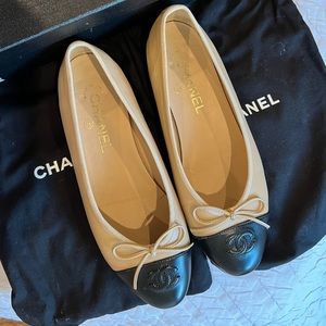 Chanel Classic Ballet Flats - Size 37 / US 6.5